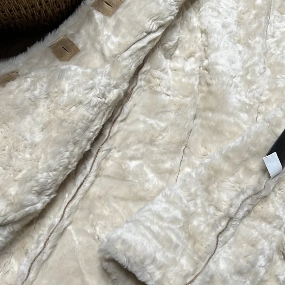 Wilson’s leather suede shearling jacket, size S - Picture 8 of 8